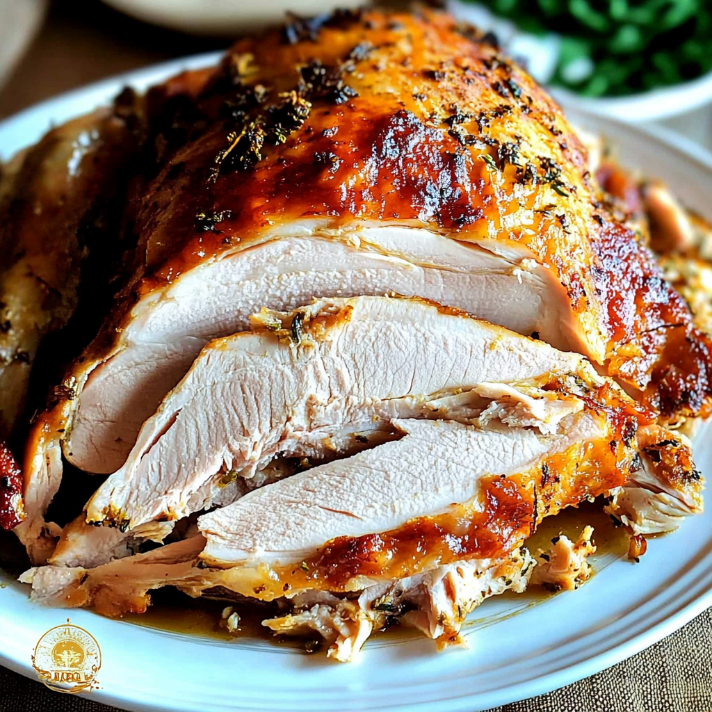 Thanksgiving Herb Butter Roast Turkey