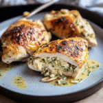 Zucchini Feta Stuffed Chicken 1