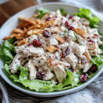chicken salad with cranberries 1