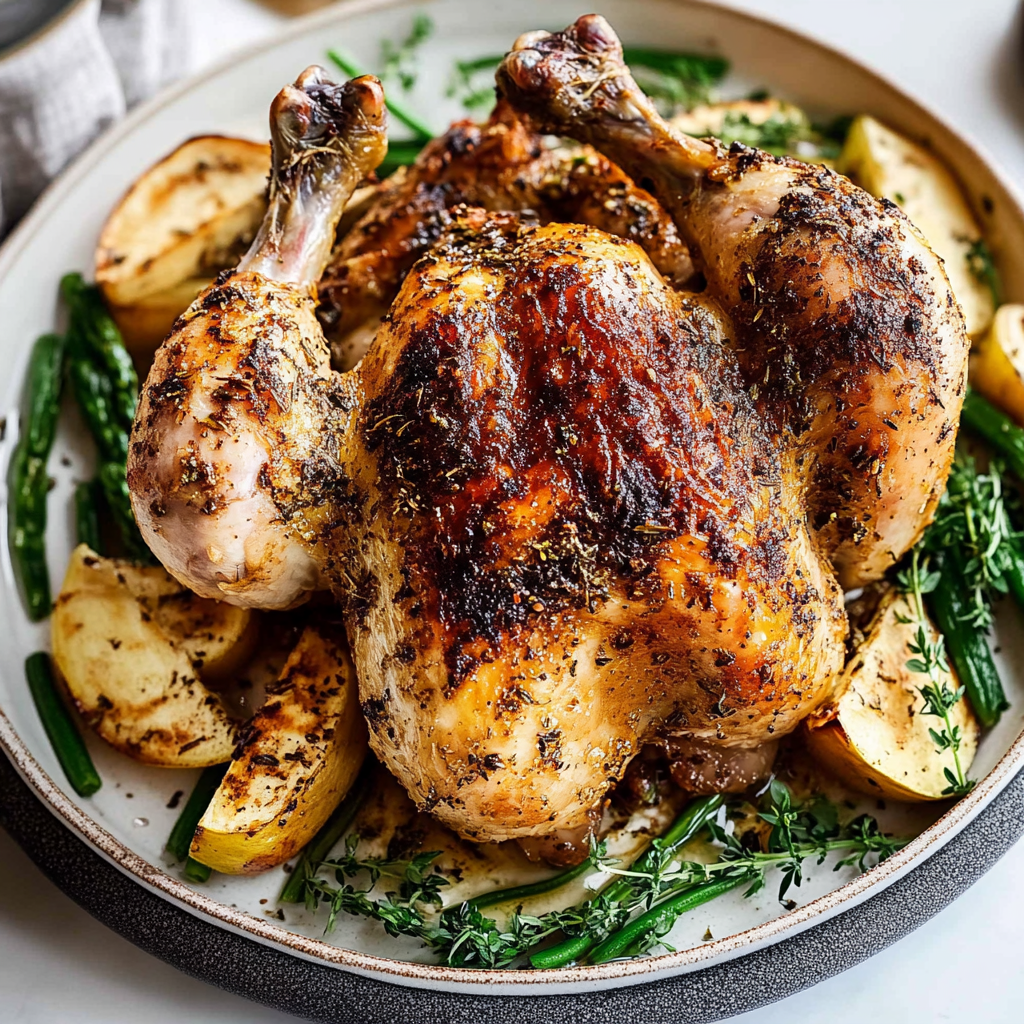 Air Fryer Whole Chicken