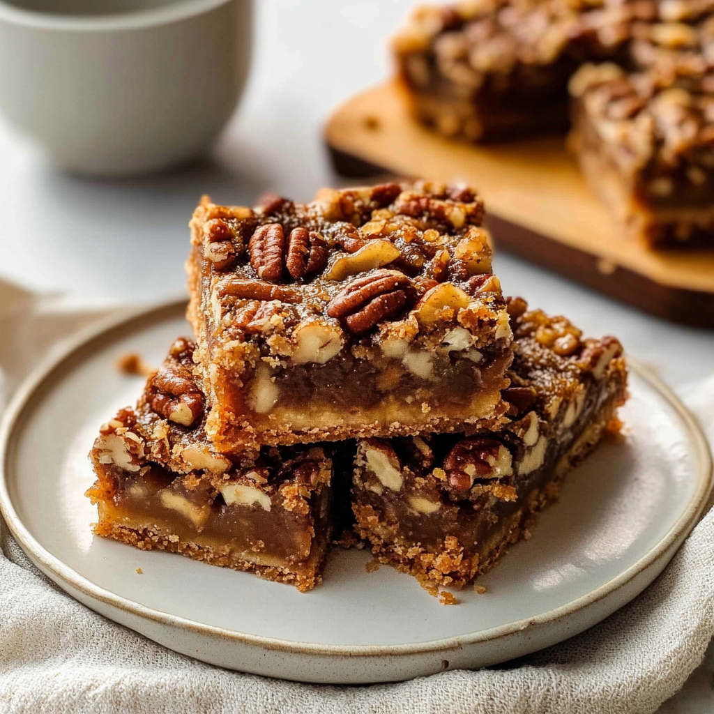 Brown Butter Pecan Pie Bars