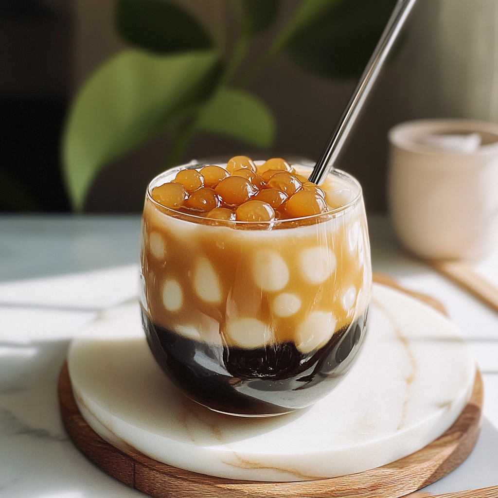 Brown Sugar Milk Boba 18 Brown Sugar Milk Boba