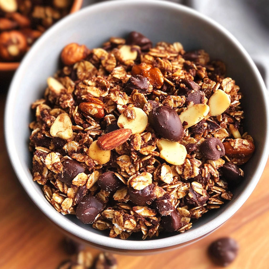 Chocolate Peanut Butter Granola 21 Chocolate Peanut Butter Granola