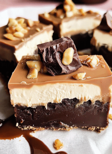Chocolate Peanut Butter Pie Bars 1