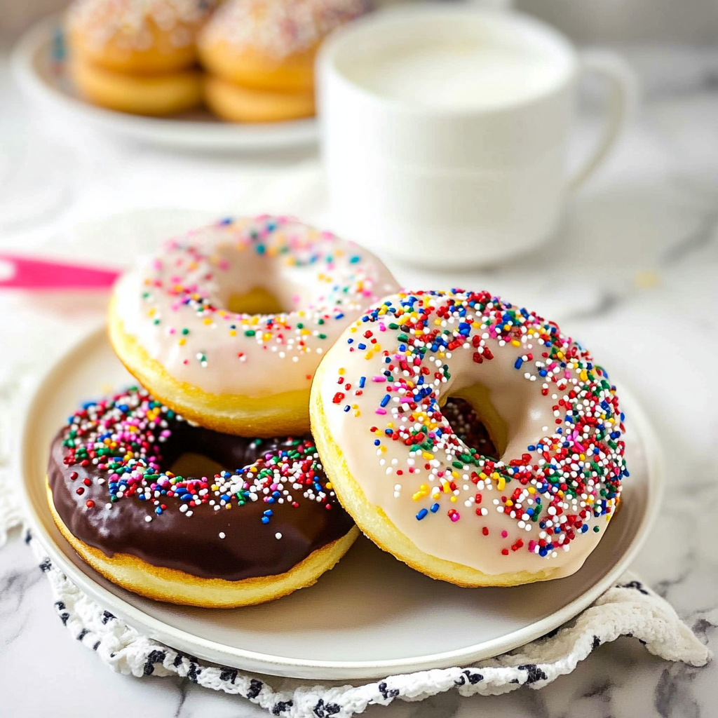 Christmas Baked Donuts Recipe 1