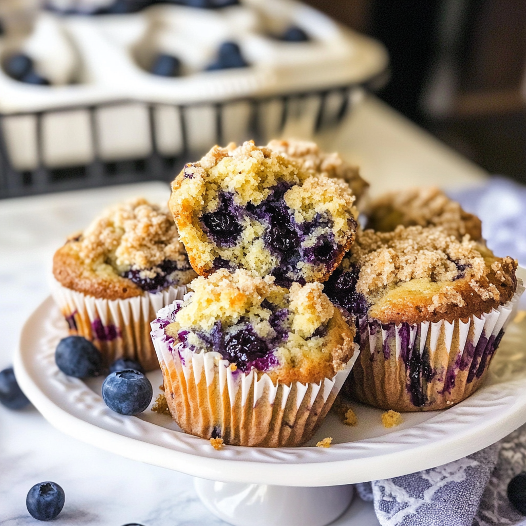 Christmas Blueberry Streusel Muffins 28 Christmas Blueberry Streusel Muffins