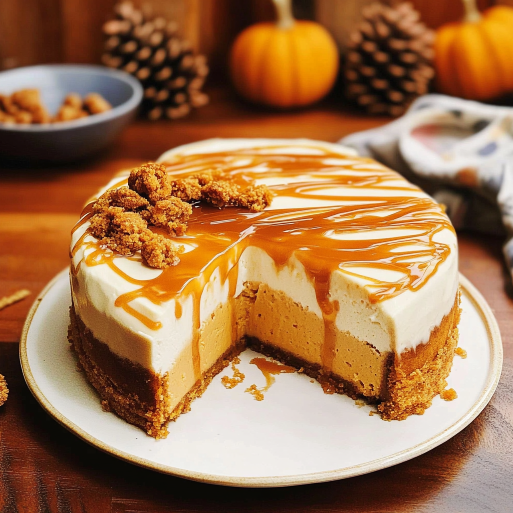 Christmas Caramel Pumpkin Cake Cheesecake 25 Christmas Caramel Pumpkin Cake Cheesecake