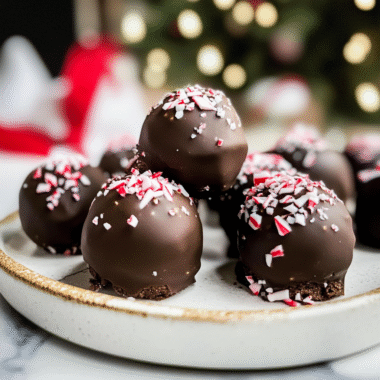 Christmas Peppermint Oreo Truffles 2