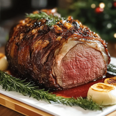 Christmas Prime Rib Recipe 1