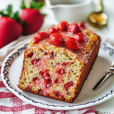 Christmas Strawberry Bread 1