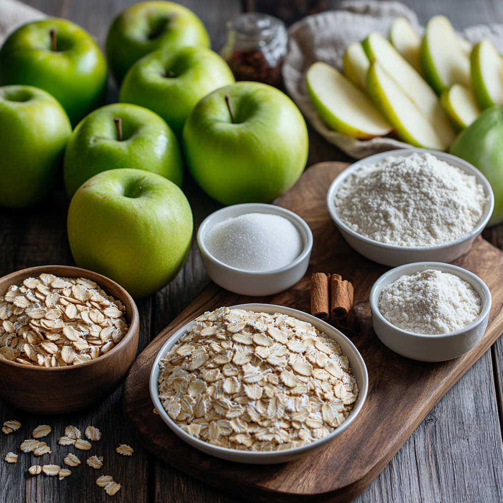 Classic Apple Crisp ingredients