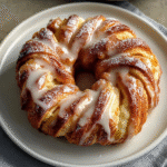 Cozy Apple Kringle with Vanilla Glaze 1