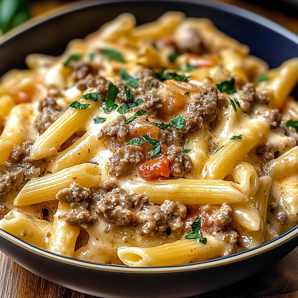 Creamy Beef Pasta
