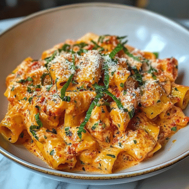 Creamy Tomato Garlic Pasta 1