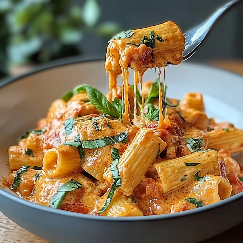 Creamy Tomato Garlic Pasta