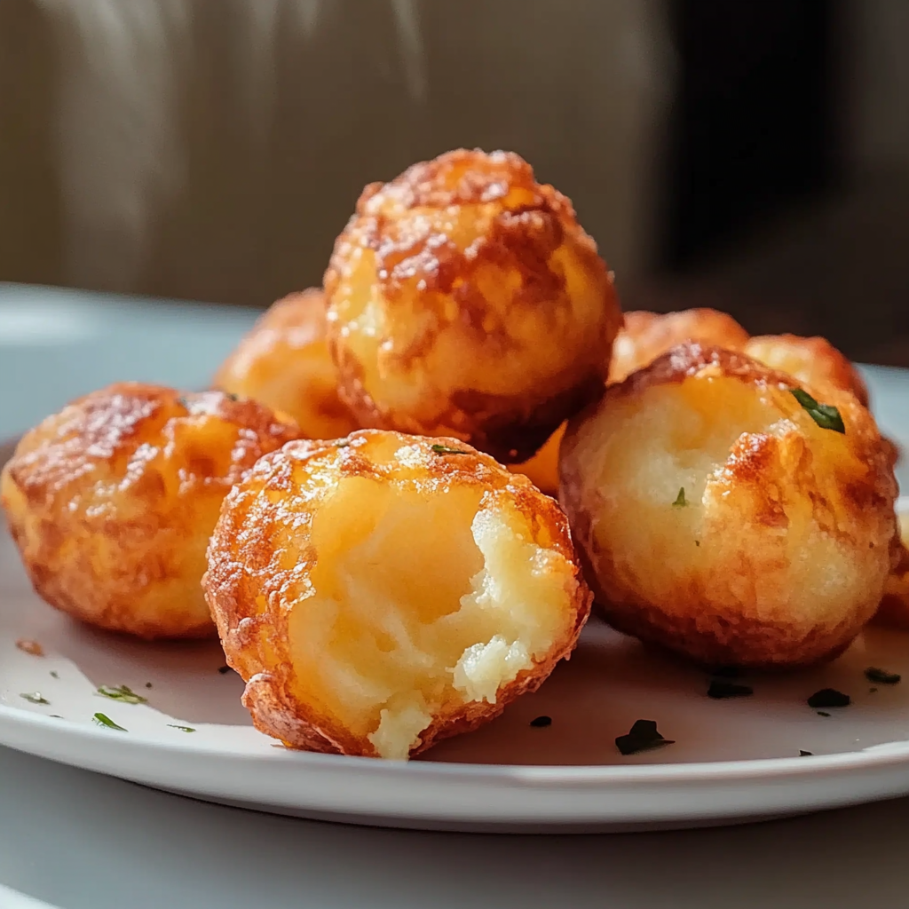 Crispy cheesy mashed potato bites 23 Crispy cheesy mashed potato bites