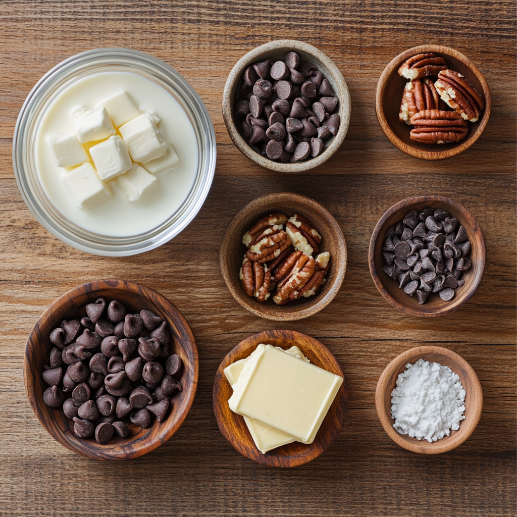 Fudge ingredients