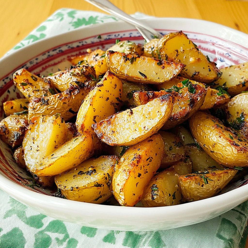 Greek Lemon Potatoes
