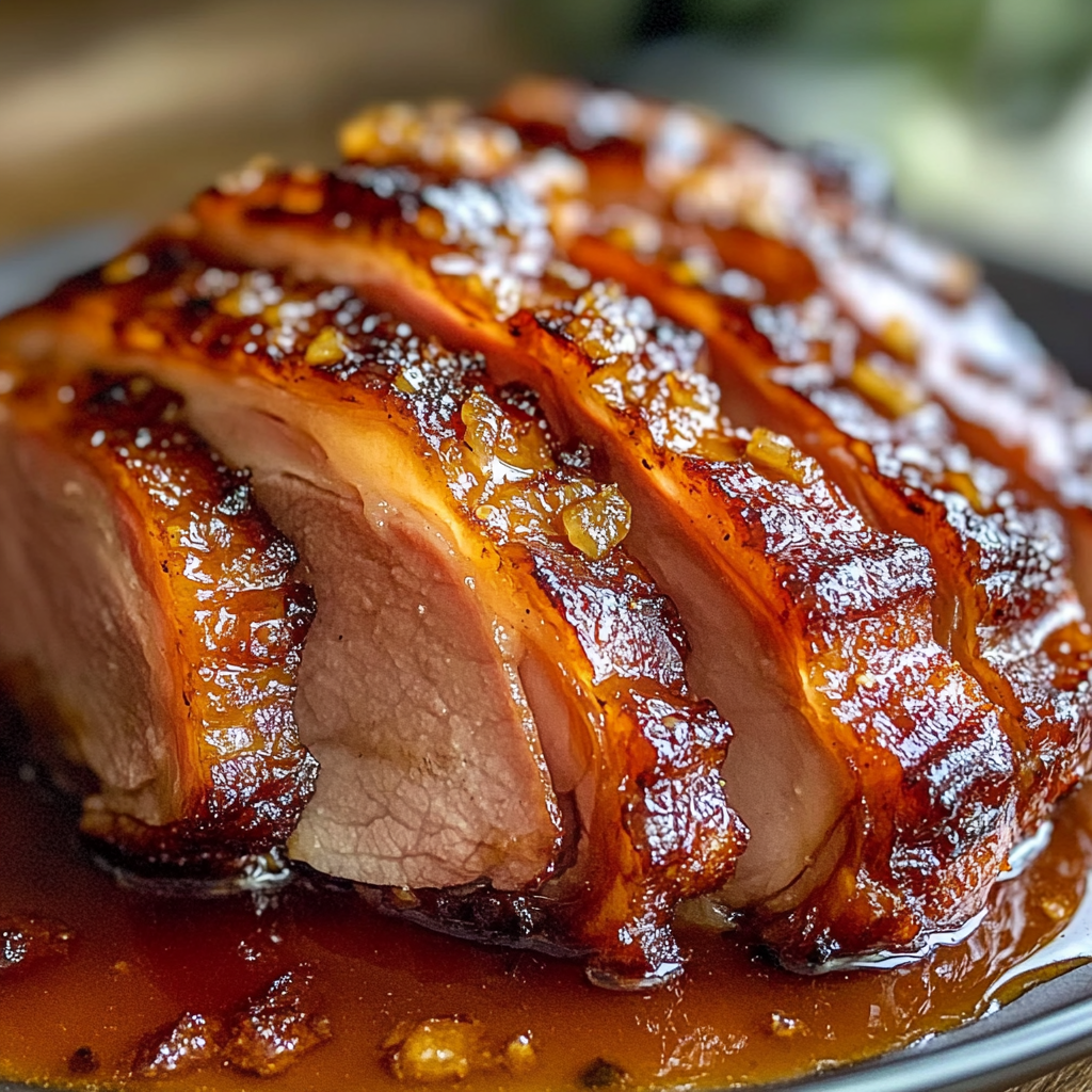 Honey Glazed Ham Steaks