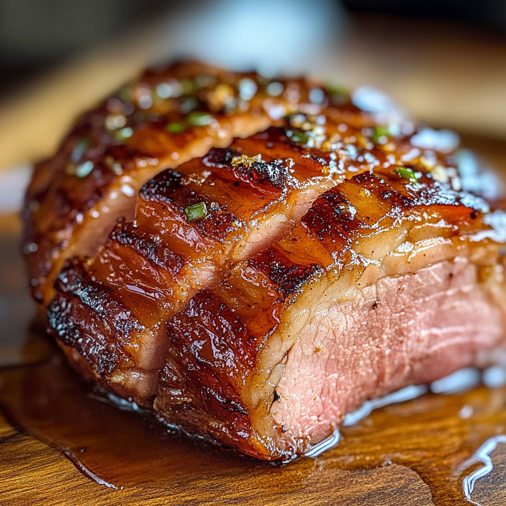 Honey Glazed Ham Steaks