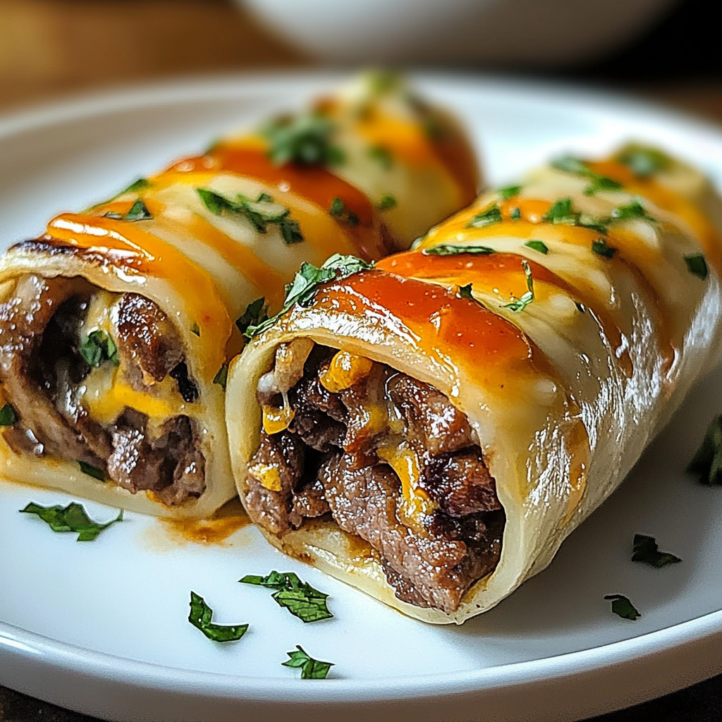 Keto Philly Cheesesteak Roll