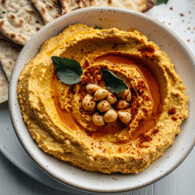 Maple Chipotle Pumpkin Hummus 1