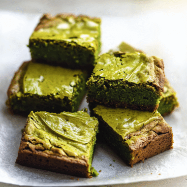 Matcha Brownies 1