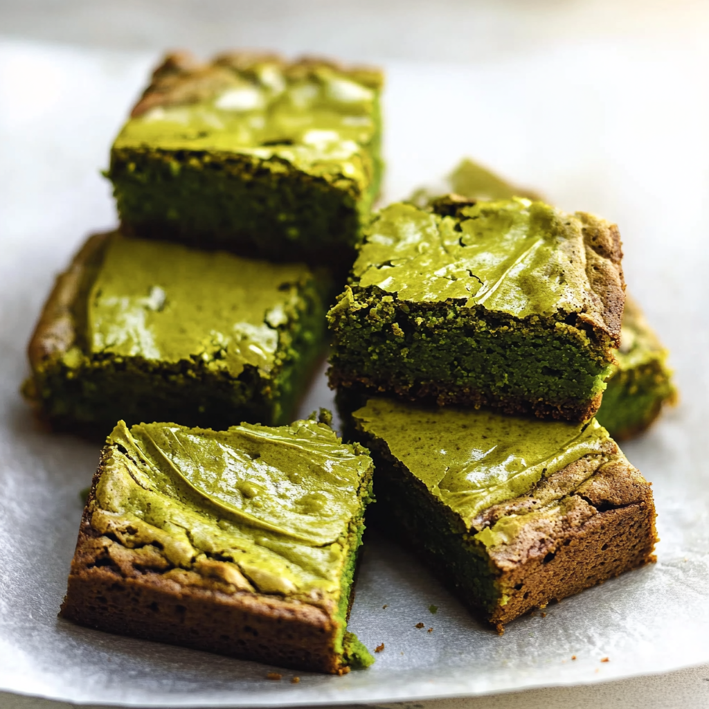 Matcha Brownies 1