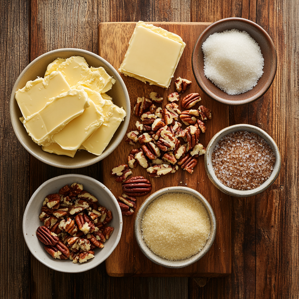 Pecan Dump Cake ingredients