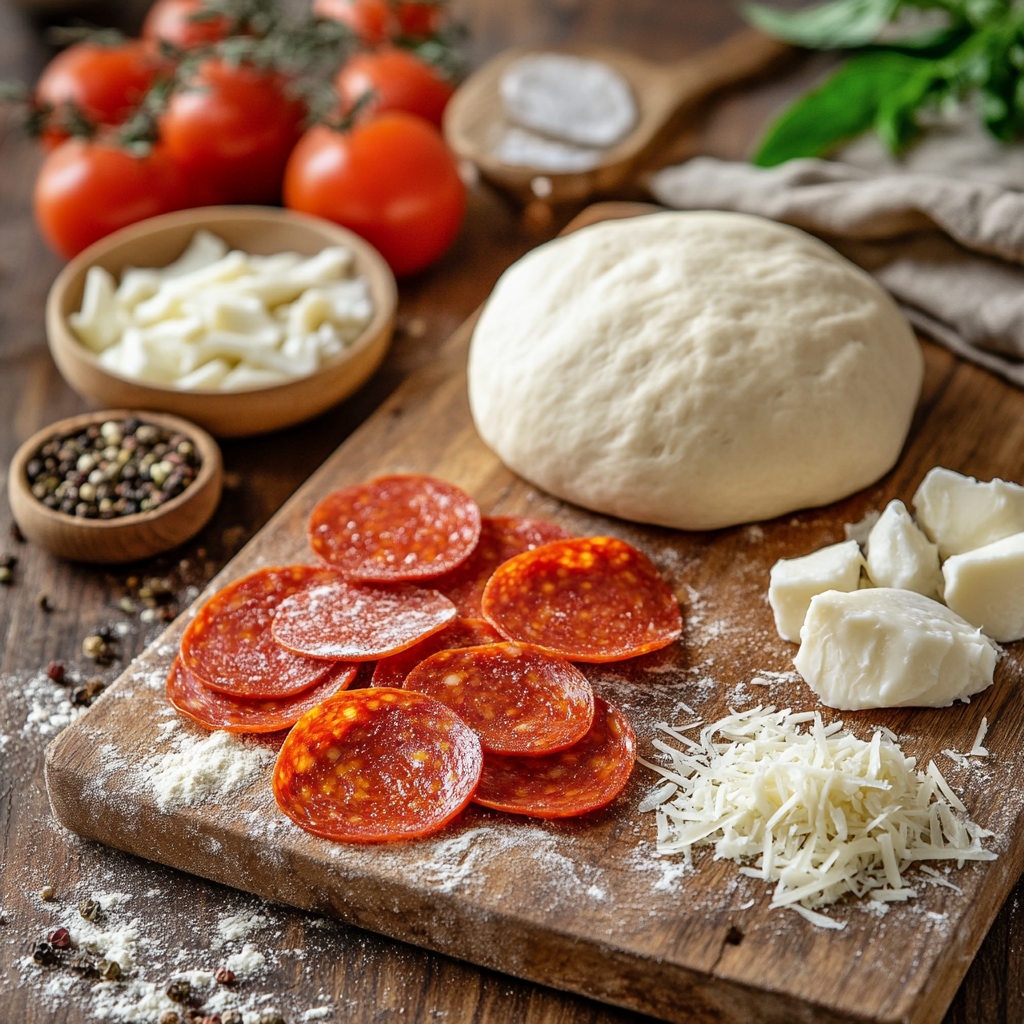 Pepperoni Rolls ingredients
