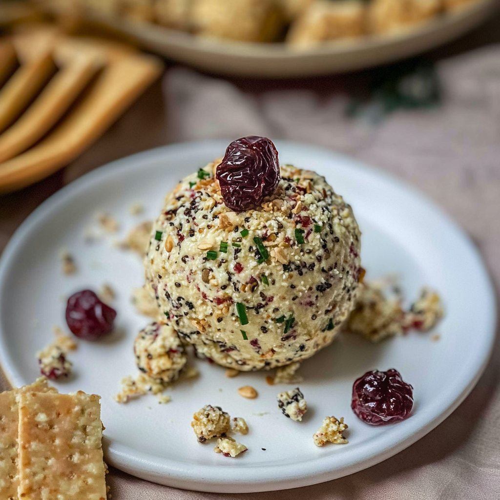 Pumpkin Cranberry Cheeseball