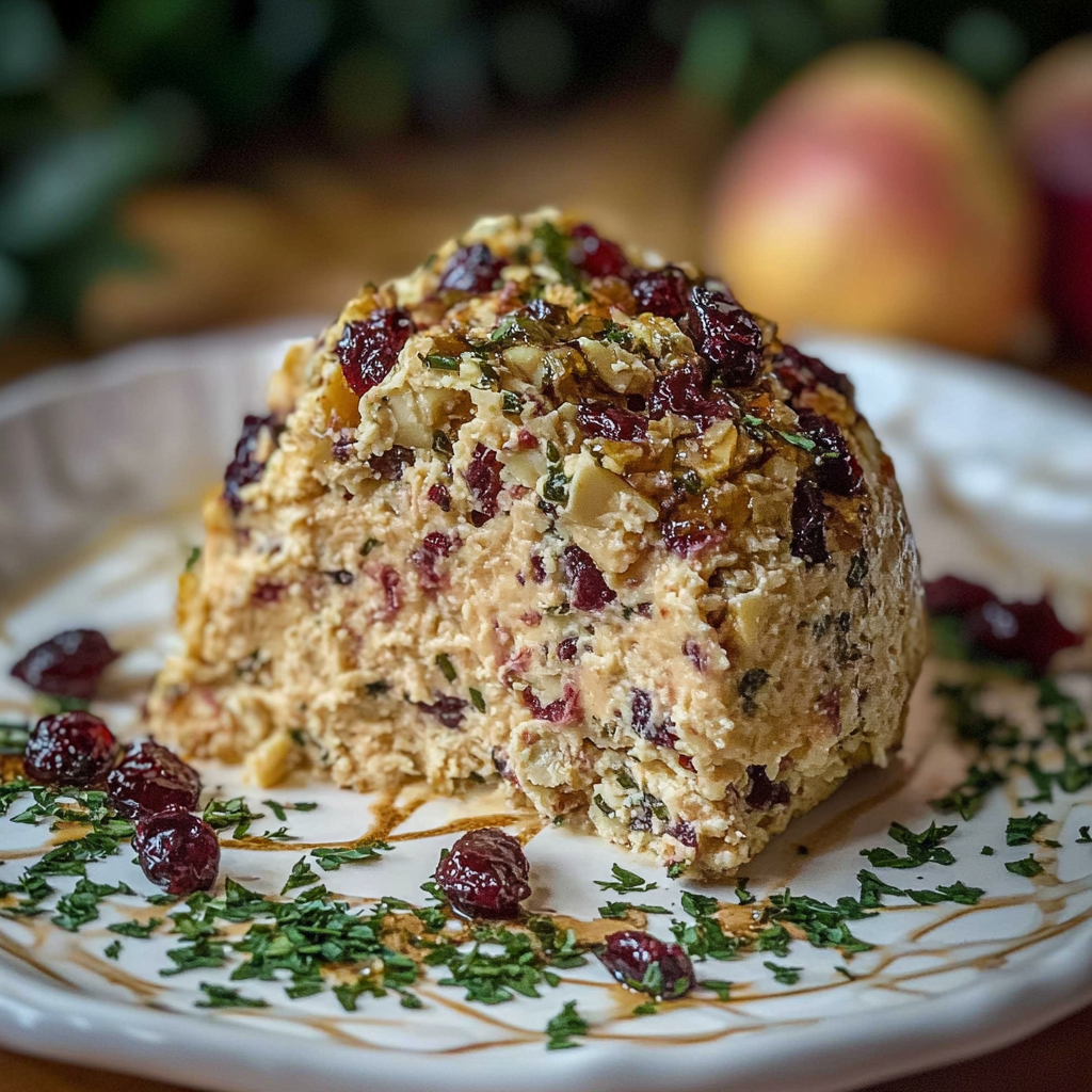 Pumpkin Cranberry Cheeseball