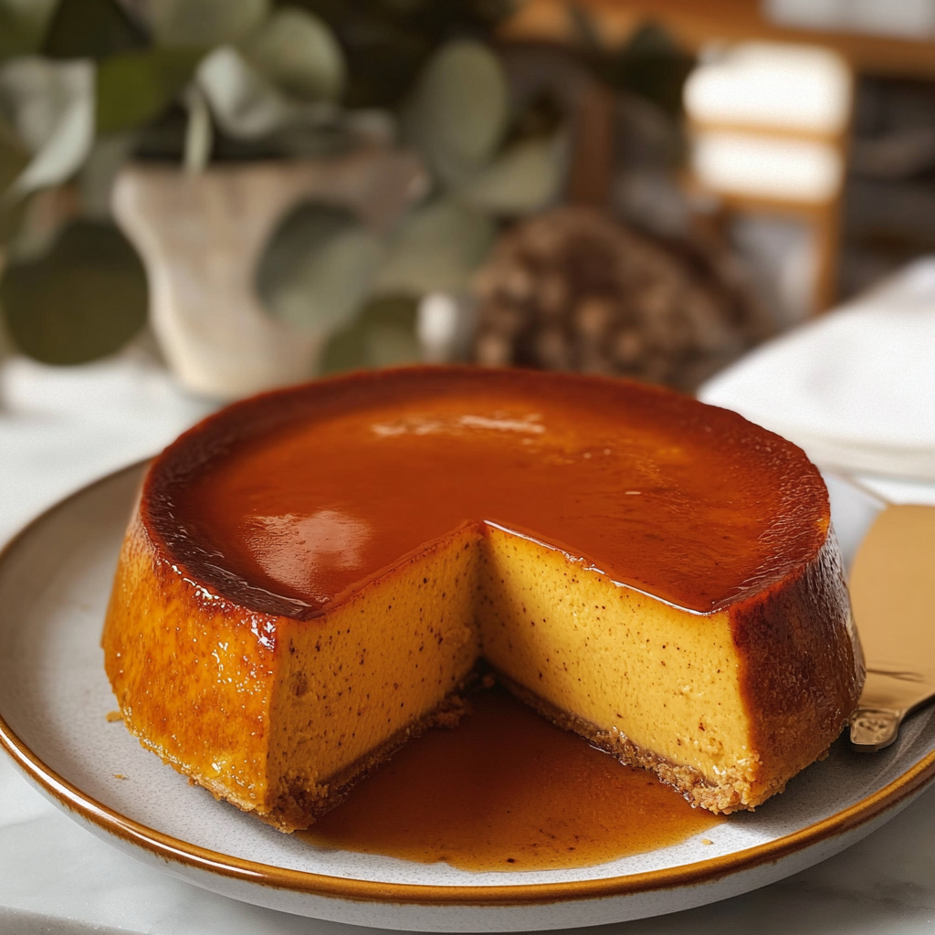 Pumpkin Flan