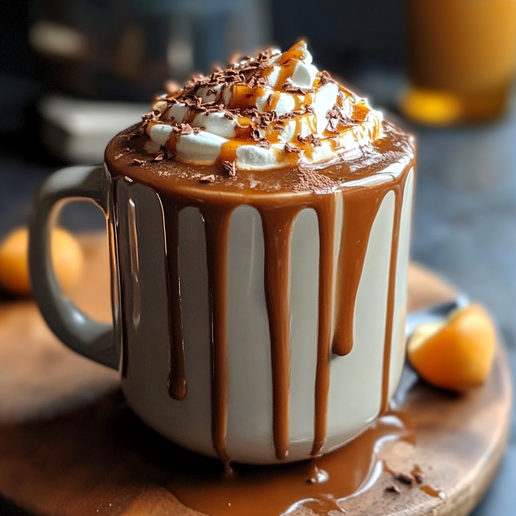 Salted Caramel Hot Chocolate 1