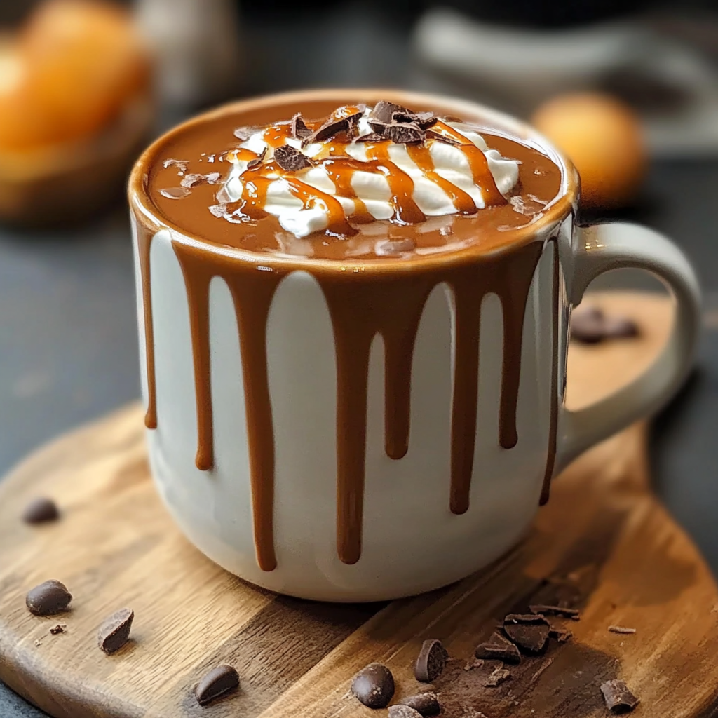 Salted Caramel Hot Chocolate