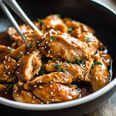 Slow Cooker Honey Teriyaki Chicken 1 1