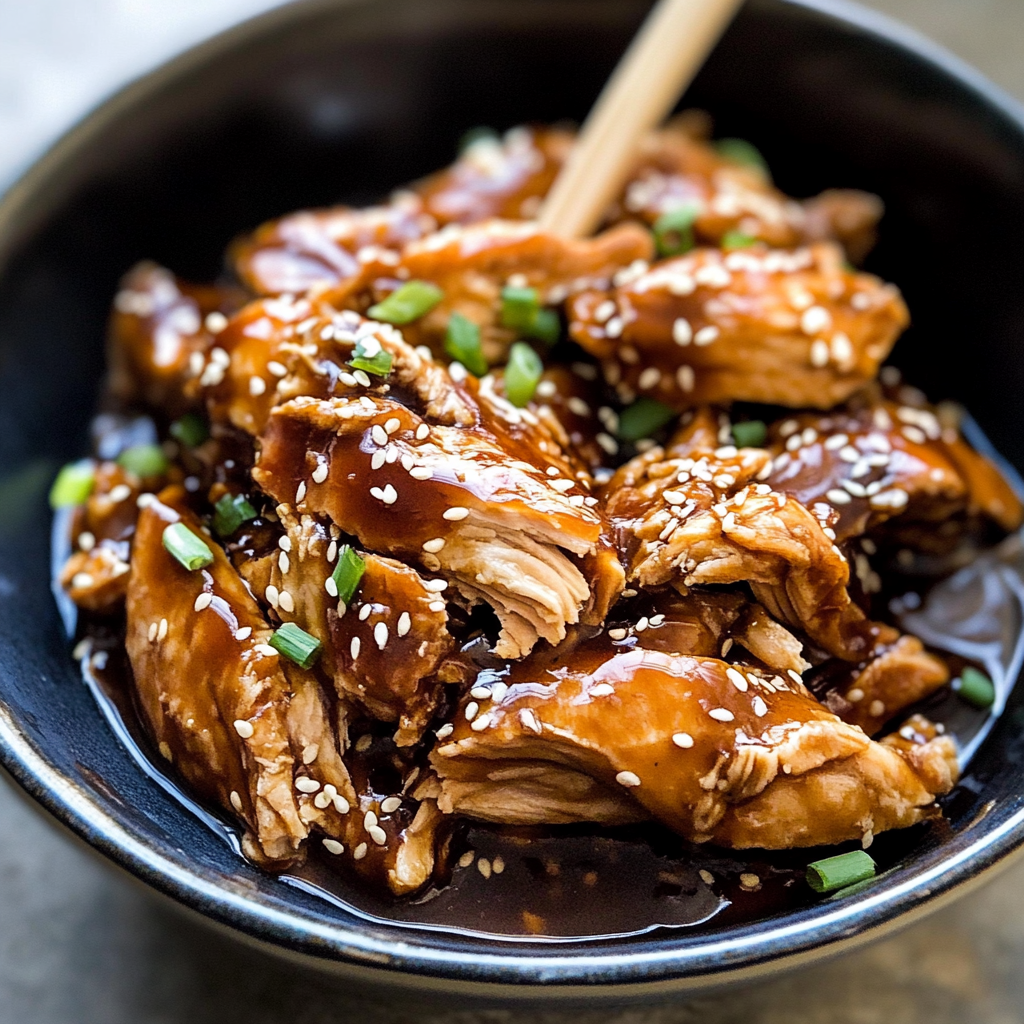 Slow Cooker Honey Teriyaki Chicken