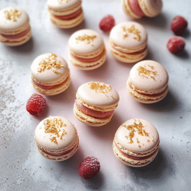 Strawberry Cheesecake Macarons 1