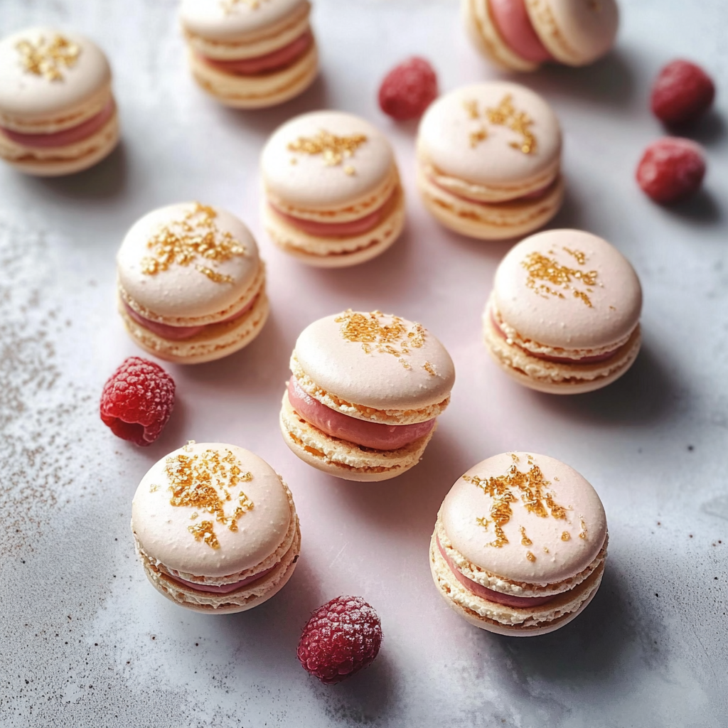Strawberry Cheesecake Macarons 1
