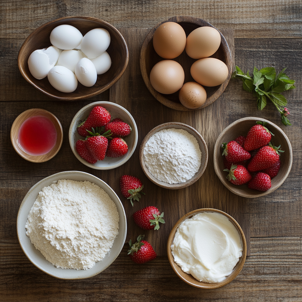Strawberry Cheesecake Macarons 17 Strawberry Cheesecake Macarons ingredients