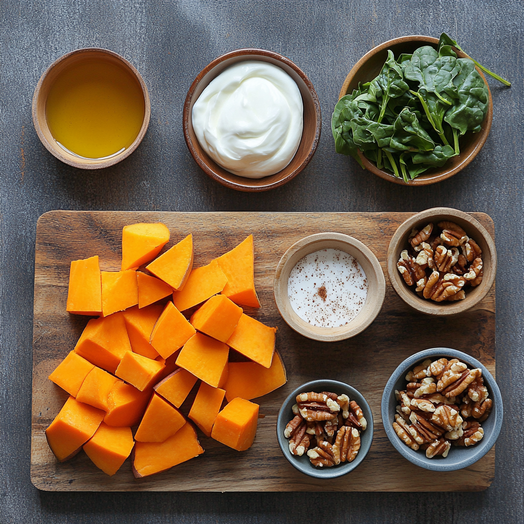 Sweet Potato Breakfast Bowl ingredients