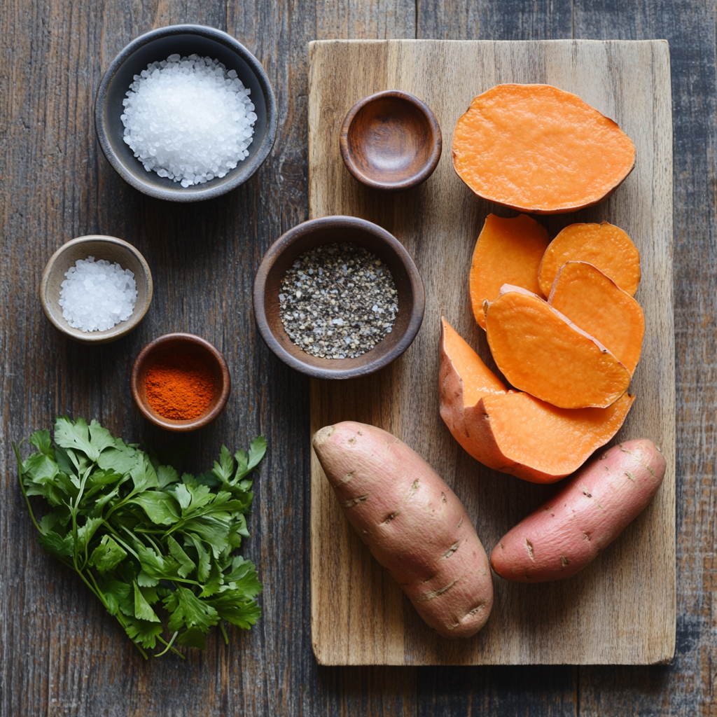 sweet potato fries ingredients