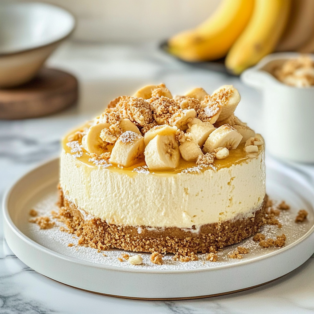 Banana Cheesecake 2