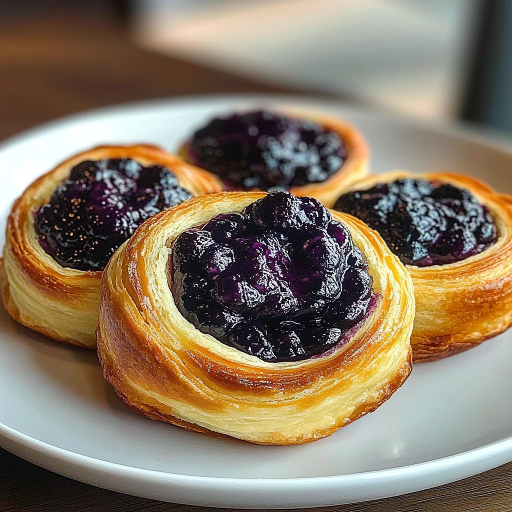 Blueberry Jelly Danish 19 Blueberry Jelly Danish