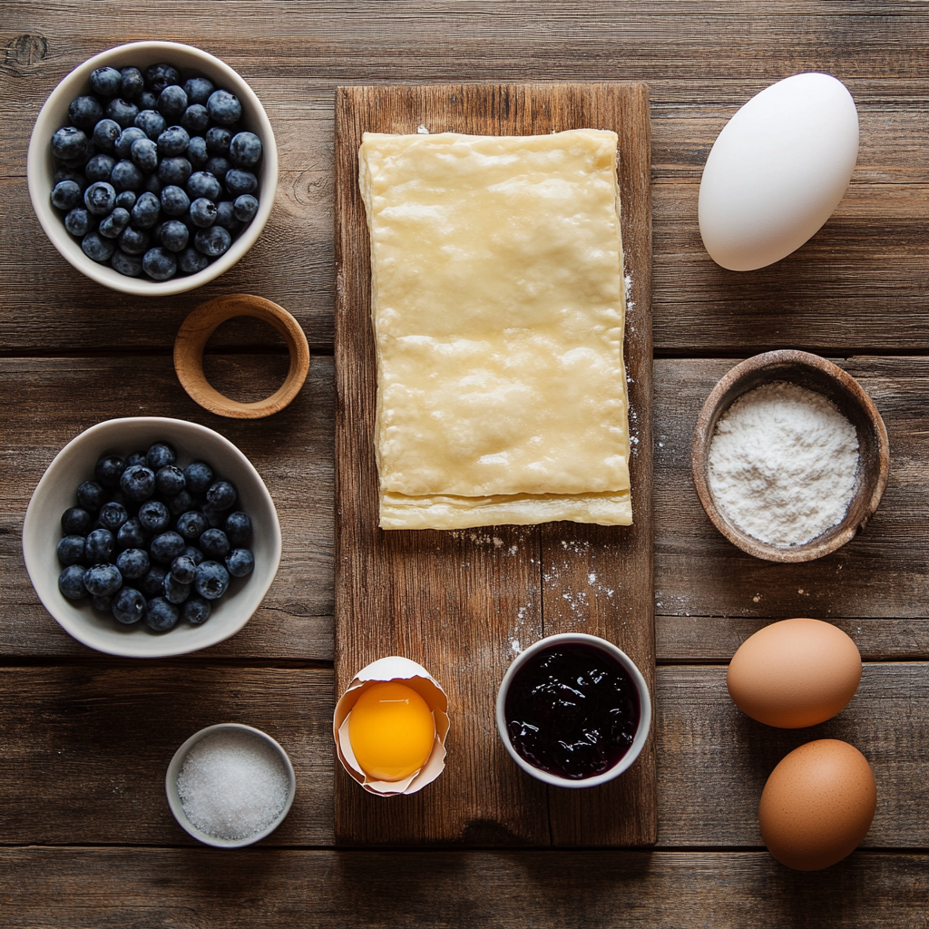 Blueberry Jelly Danish 18 Blueberry Jelly Danish ingredients