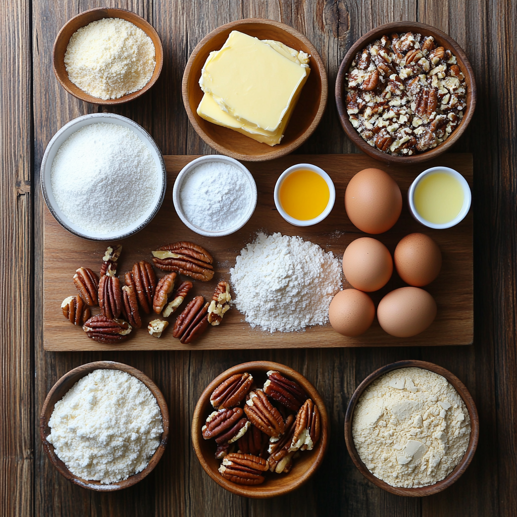 Butter Pecan Cake ingredients