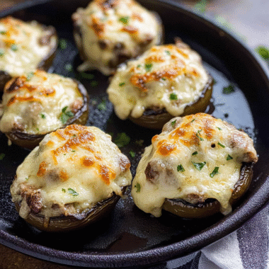 Cheesy Mushroom Stuffed Jalapenos 1