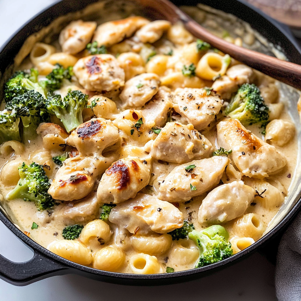 Chicken Broccoli Mac and Cheese 1