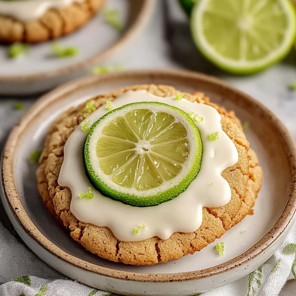 Christmas Key Lime Cookies