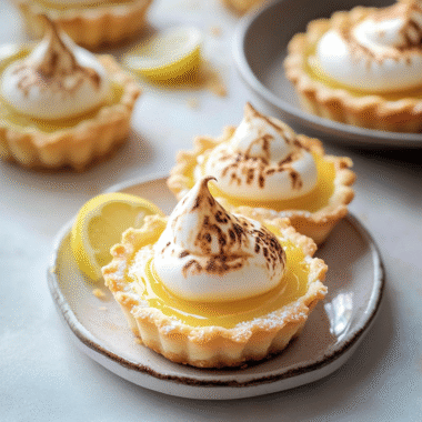 Christmas Mini Lemon Meringue Tarts 1